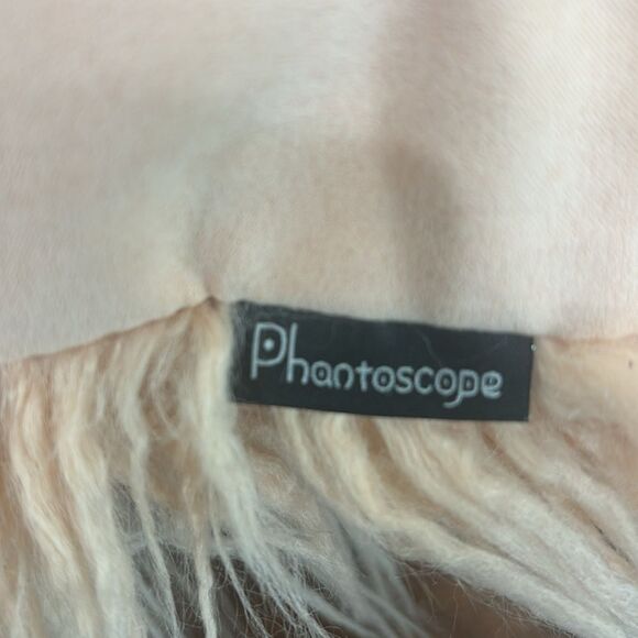 Phantoscope Peach Pink Faux Fur Pillow Cover & Insert ~ 18" X 18" - Picture 4 of 4